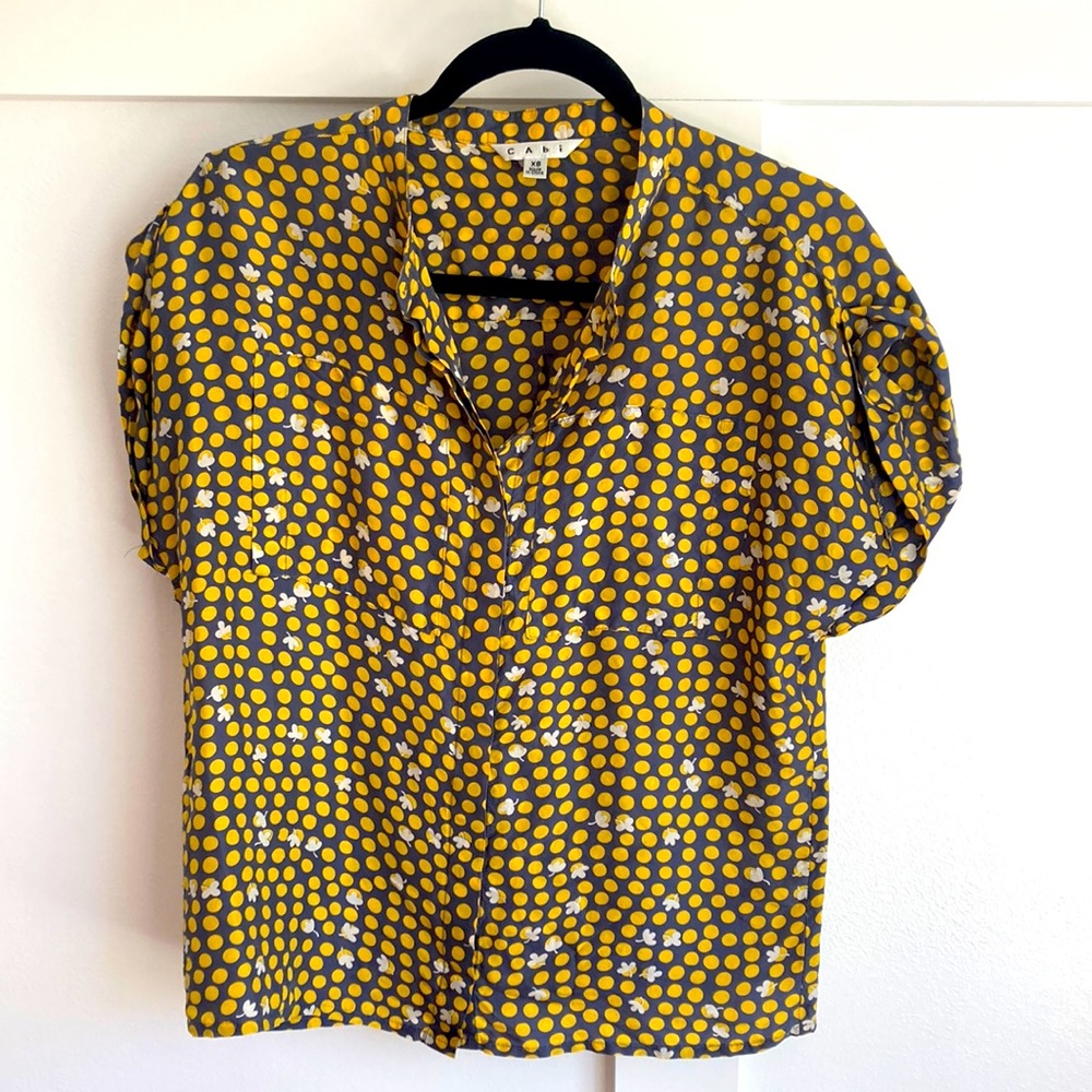 CAbi Polka Dot Shirt
